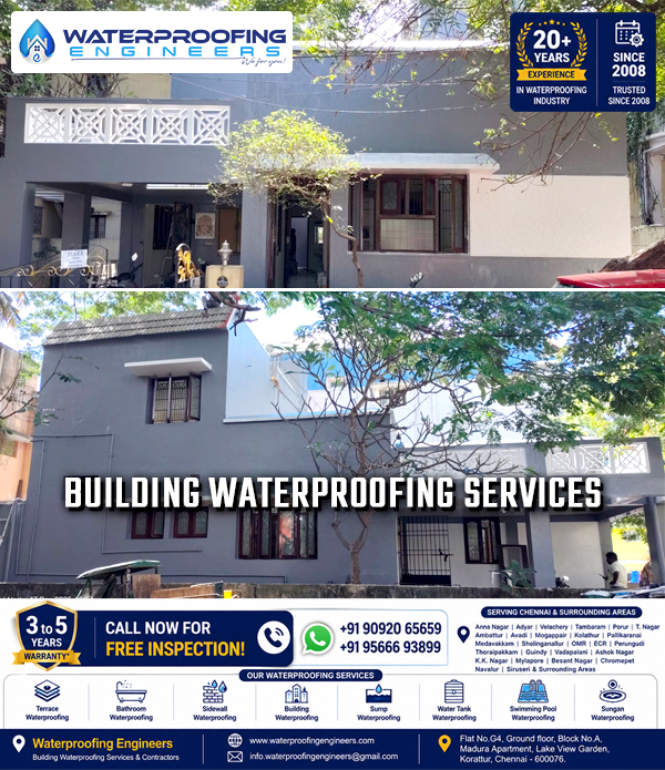 building leakage solution for wall seepage and water damage