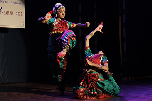Our students regularly participate in: Stage Performances, Temple Festivals, Cultural Programs, National Events, International Dance Festivals, Competitions, Devotional Programs