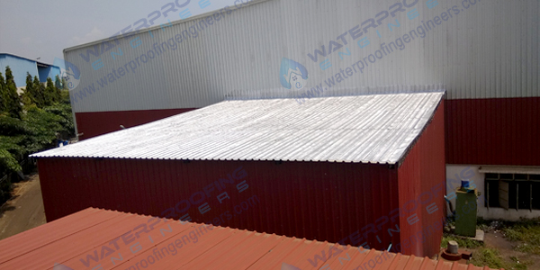 Metal Sheet Waterproofing Services - Coating and Lining