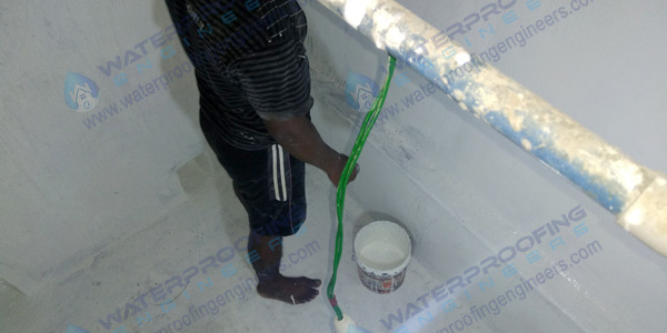 Watertank Surface Waterproofing Preparation