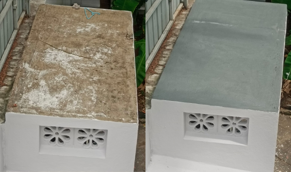 Adyar Terrace Waterproofing Services Project | Waterproofing Engineers, Chennai