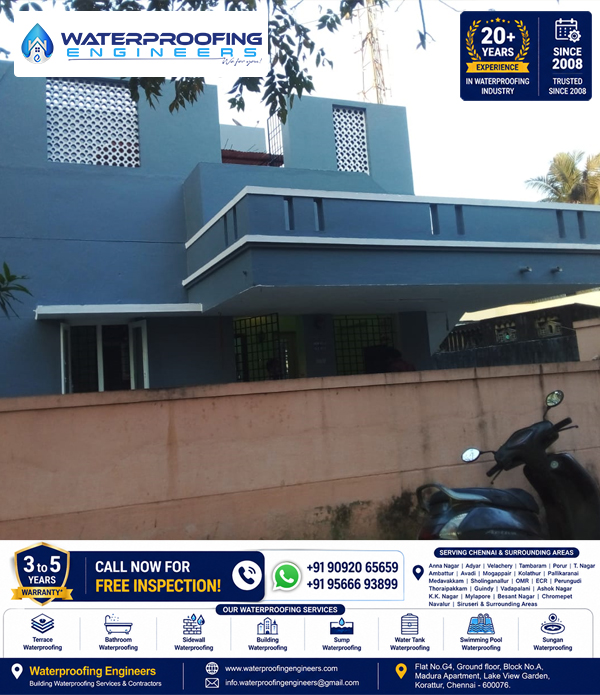 Panaiyur building waterproofing with Nonwoven Fiber Mat