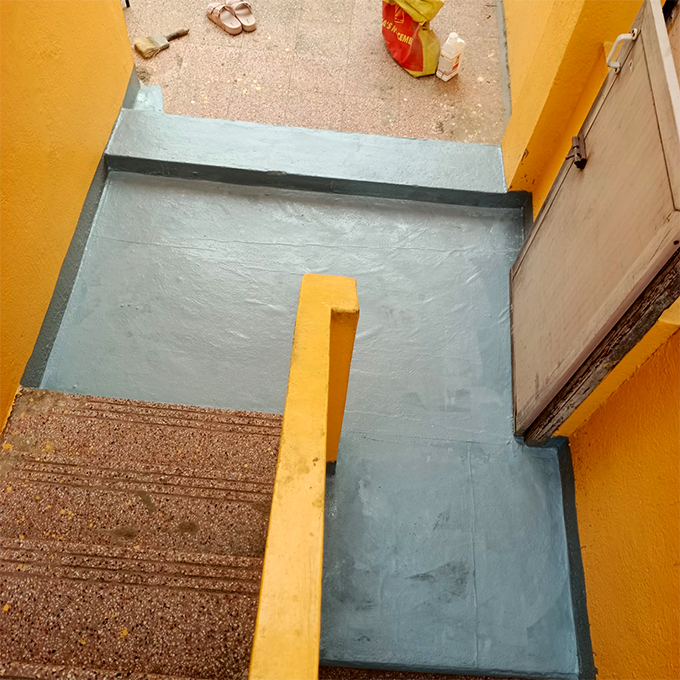 Explore a Pallikaranai terrace waterproofing project using chemical waterproofing, crack treatment and surface preparation to reduce recurring rain leakage.